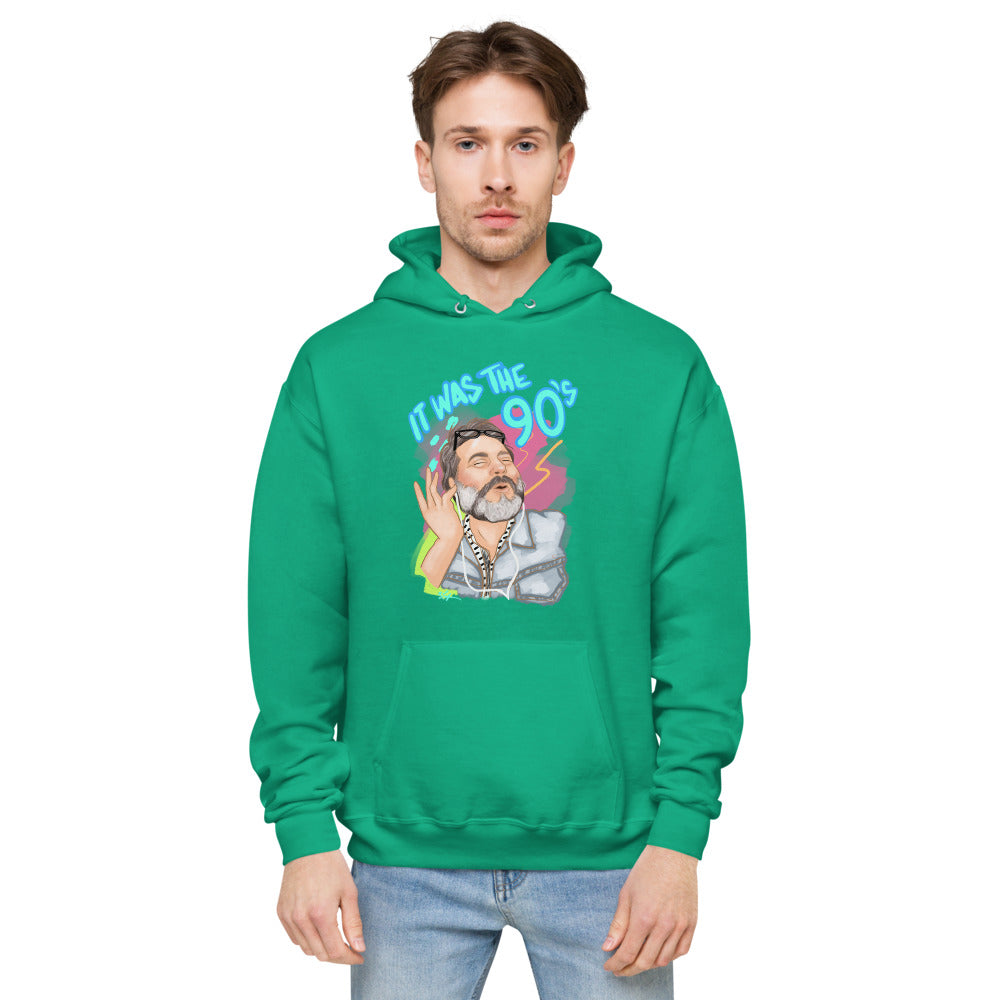 It Was The 90s Unisex fleece hoodie