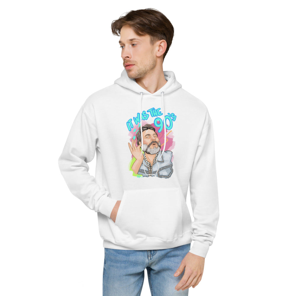 It Was The 90s Unisex fleece hoodie