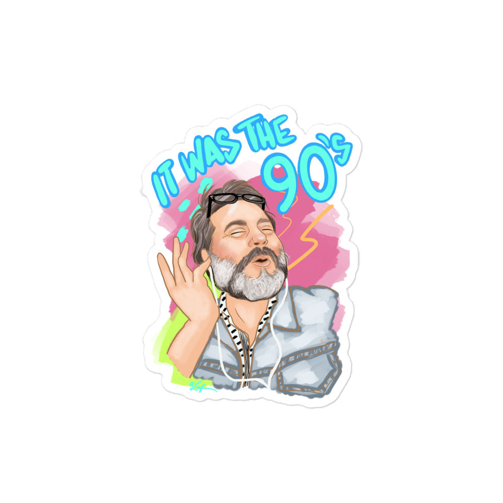 Bubble-free stickers