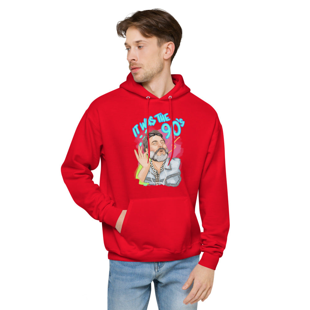 It Was The 90s Unisex fleece hoodie